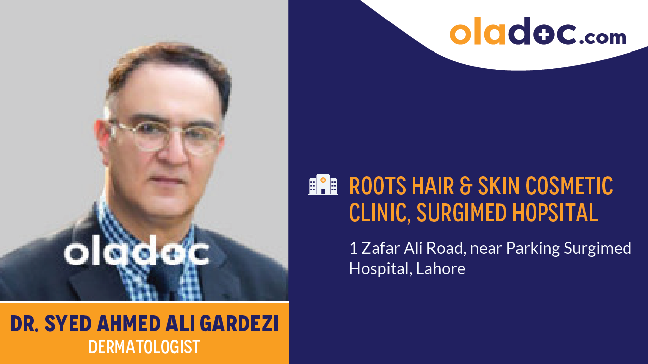 Practice locations of Dr.Syed Ahmed Ali Gardezi
